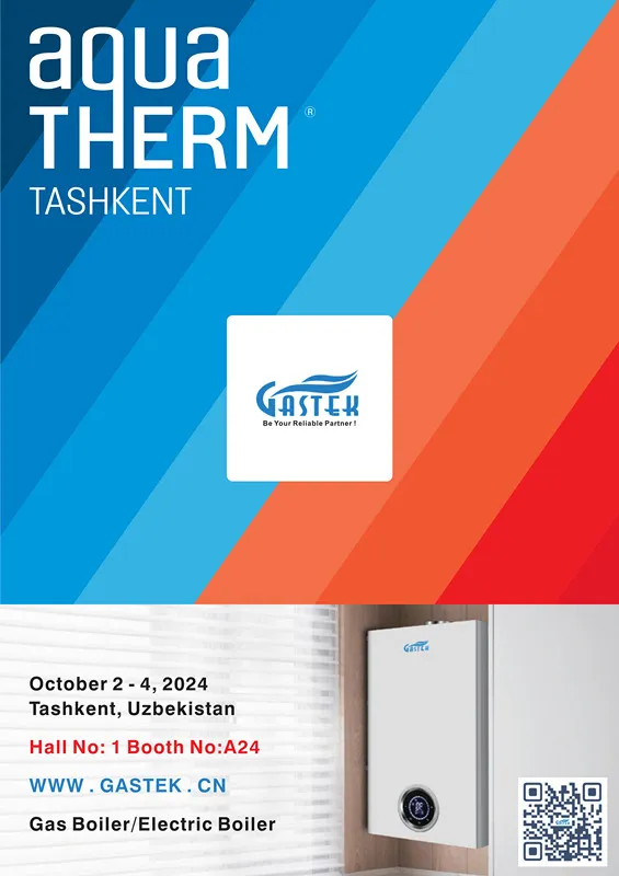 ZHONGSHAN GASTEK HOME APPLIANCE COMPANY LIMITED Mempresentasikan Boiler Gas dan Boiler Listrik Inovatif di Tashkent Fair tahun 2024