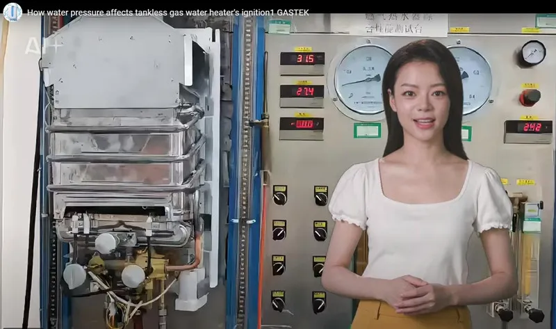 Bagaimana tekanan air mempengaruhi pengapian pemanas air gas tanpa tangki?