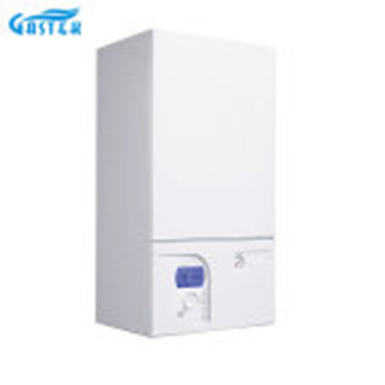 20kw 24kw 26kw Kondensasi Nitrogen Rendah Boiler Gas Kompak Gas Alam Terpasang di Dinding