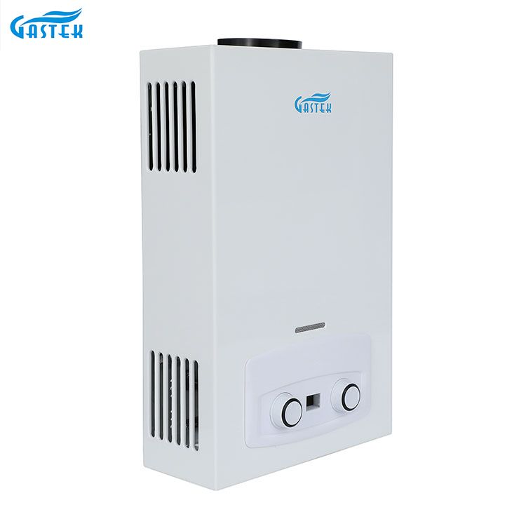 Peralatan Rumah Tangga Boiler Buang Tipe Shower Pemanas Air Gas LPG untuk Mandi Shower